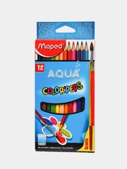 Карандаши акварельные 12 цветов, Maped