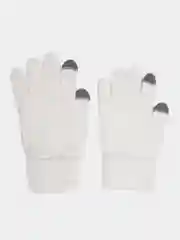Белый перчатки женские сенсорные