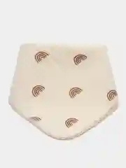 Белый слюнявчик для малышей / Нагрудник хлопковый / платочек для детей ,платок,бандана