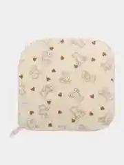 Коричневый слюнявчик для малышей / Нагрудник хлопковый / платочек для детей ,платок,бандана