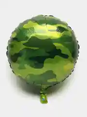 Лесной зеленый воздушный шар, фольгированный шар, шар Звезда, шар Круг, шар Сердце, Зеленый, Камуфляж