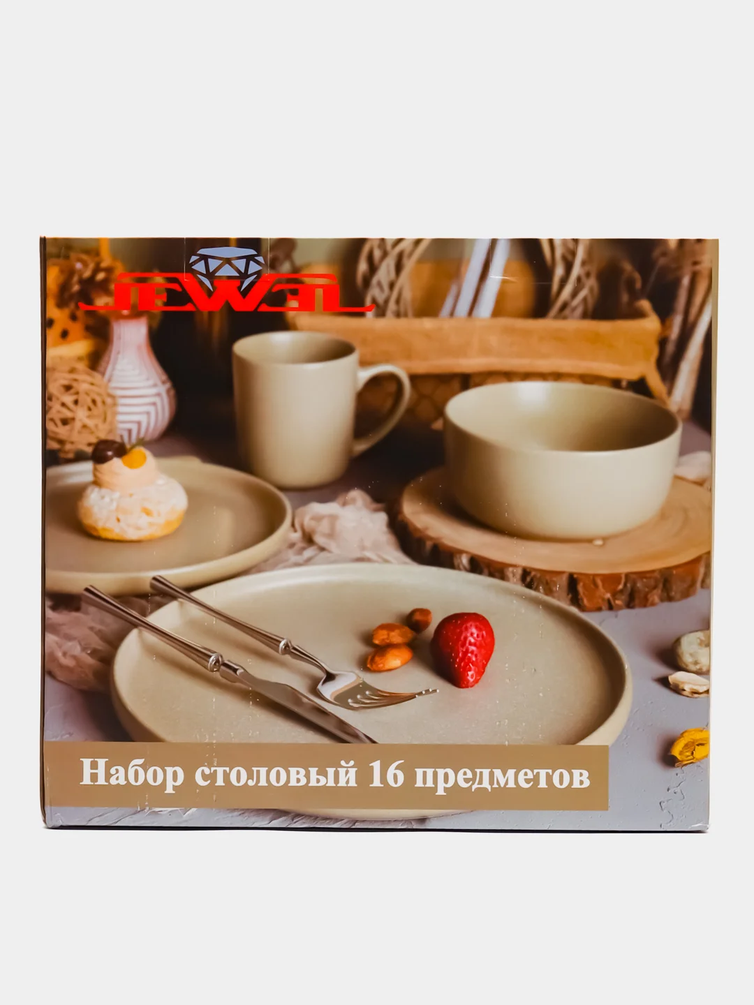 Набор столовый JEWEL Сахара 16 предметов (керамика)