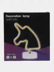 Горчичный светильник неоновый (USB в комплекте)