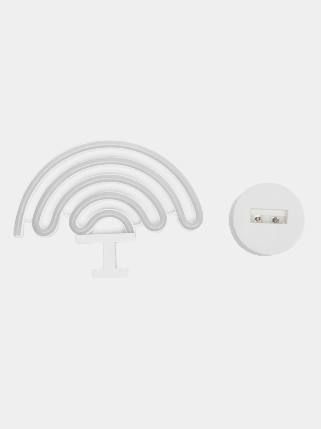 Пудровый светильник неоновый (USB в комплекте)