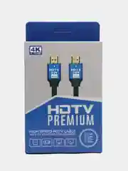 Кабель HDMI-HDMI 2.0 для передачи видео и аудио сигнала на ТВ HD 4k, 1.5 m