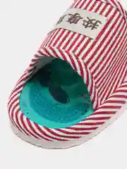 Красный массажные тапочки Шиацу с магнитами
