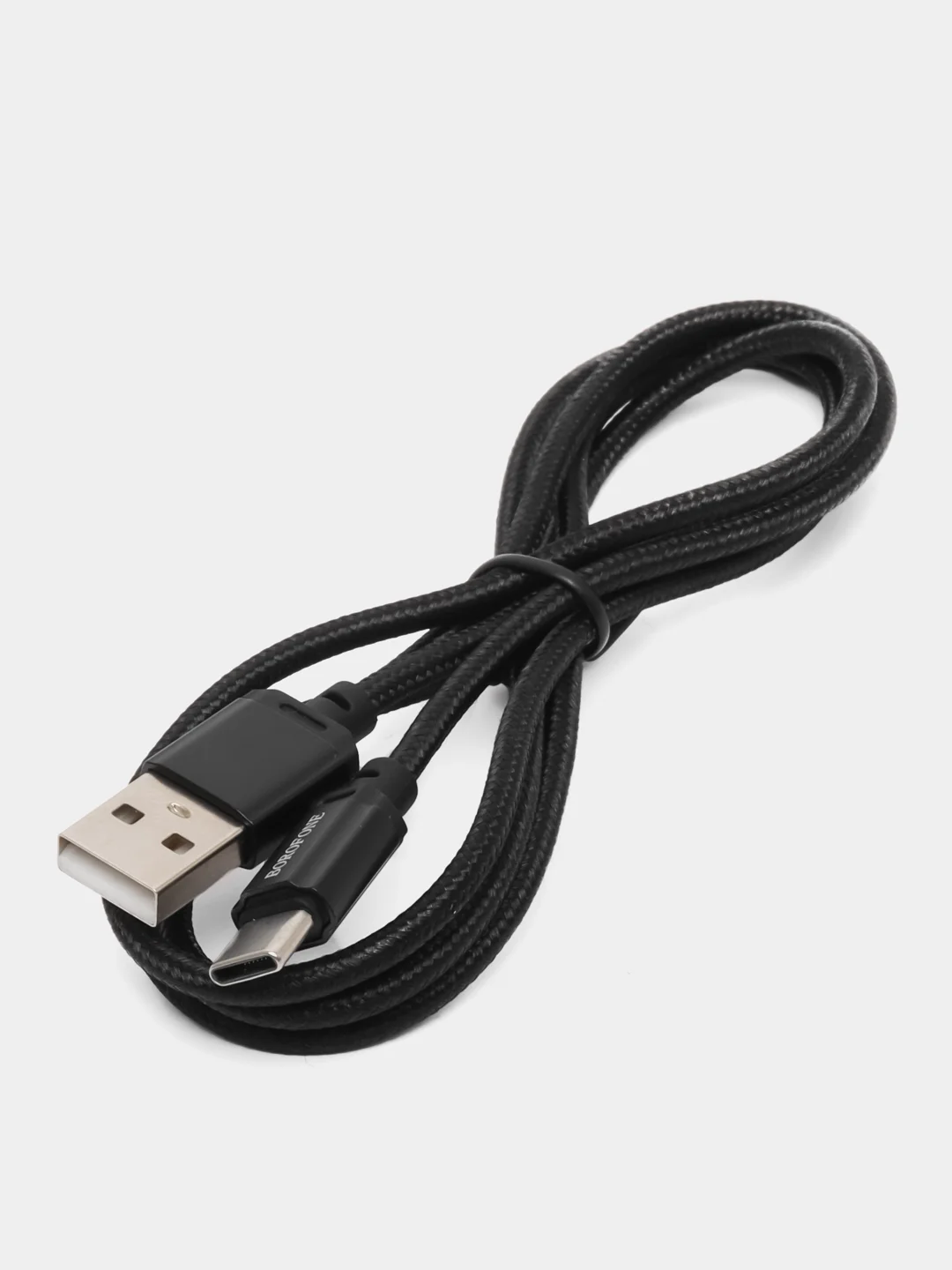 Черный кабель Type-c USB быстрая зарядка на андроид, 1 метр, для передачи данных, шнур для зарядки