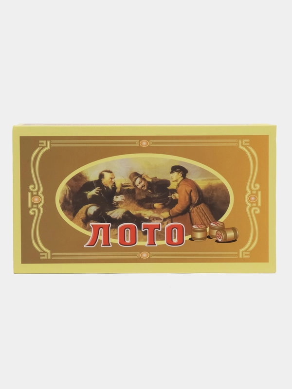Русское лото игра настольная с фишками