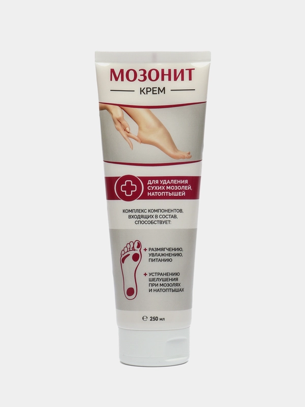 Крем Мозонит д/удаления сухих мозолей/натоптышей 250 мл x1 Алсу