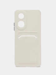 Чехол для Oppo A58 4G (Оппо А58) с карманом для карт
