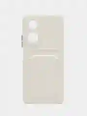Чехол для Oppo A58 4G (Оппо А58) с карманом для карт