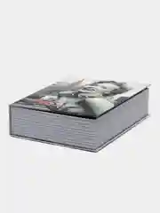 Серый сейф-книга шкатулка тайник с замком для денег, украшений (26*20*6.5см)(Разные Цвета)