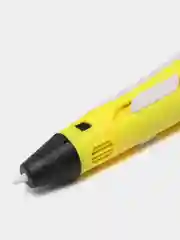 Желтый 3d ручка PEN-3, третьего поколения, с трафаретами и пластиком