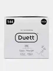 Презервативы DUETT Mix, набор микс, 144 штук