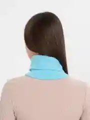 Лазурный снуд трикотажный зимний "Джуниор"