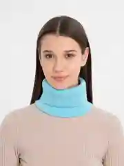 Лазурный снуд трикотажный зимний "Джуниор"