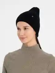 Шапка черная  универсальная тыковка