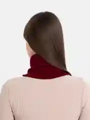 Бордовый снуд трикотажный зимний "Джуниор"