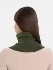 Зелёный хаки снуд трикотажный зимний "Джуниор"