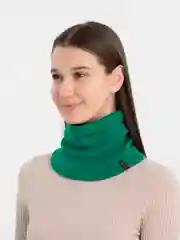 Зеленый снуд трикотажный зимний "Джуниор"