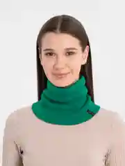 Зеленый снуд трикотажный зимний "Джуниор"