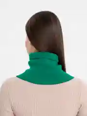 Зеленый снуд трикотажный зимний "Джуниор"