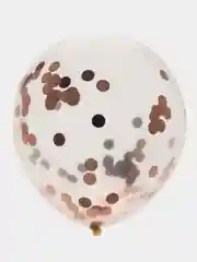 Зеленый воздушный шар с конфетти 1,3,5 штук