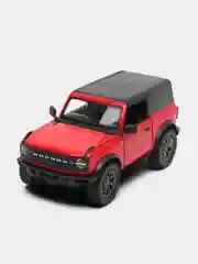 Красный машинка металлическая Kinsmart 1:34 2022 Ford Bronco (Hard Top) KT5438DB