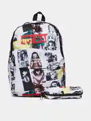Белый рюкзак Аниме , anime , рюкзак школьный для мальчика , портфель