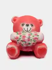 Алый копилка статуэтка для денег "Мишка" 20х20 см