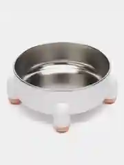 Белый миска для кошек и собак