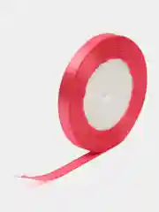 Кораллово-розовый лента атласная 1см узкая атлас 10 мм отрез 2 метра, рулон 22 метра белая красная и др