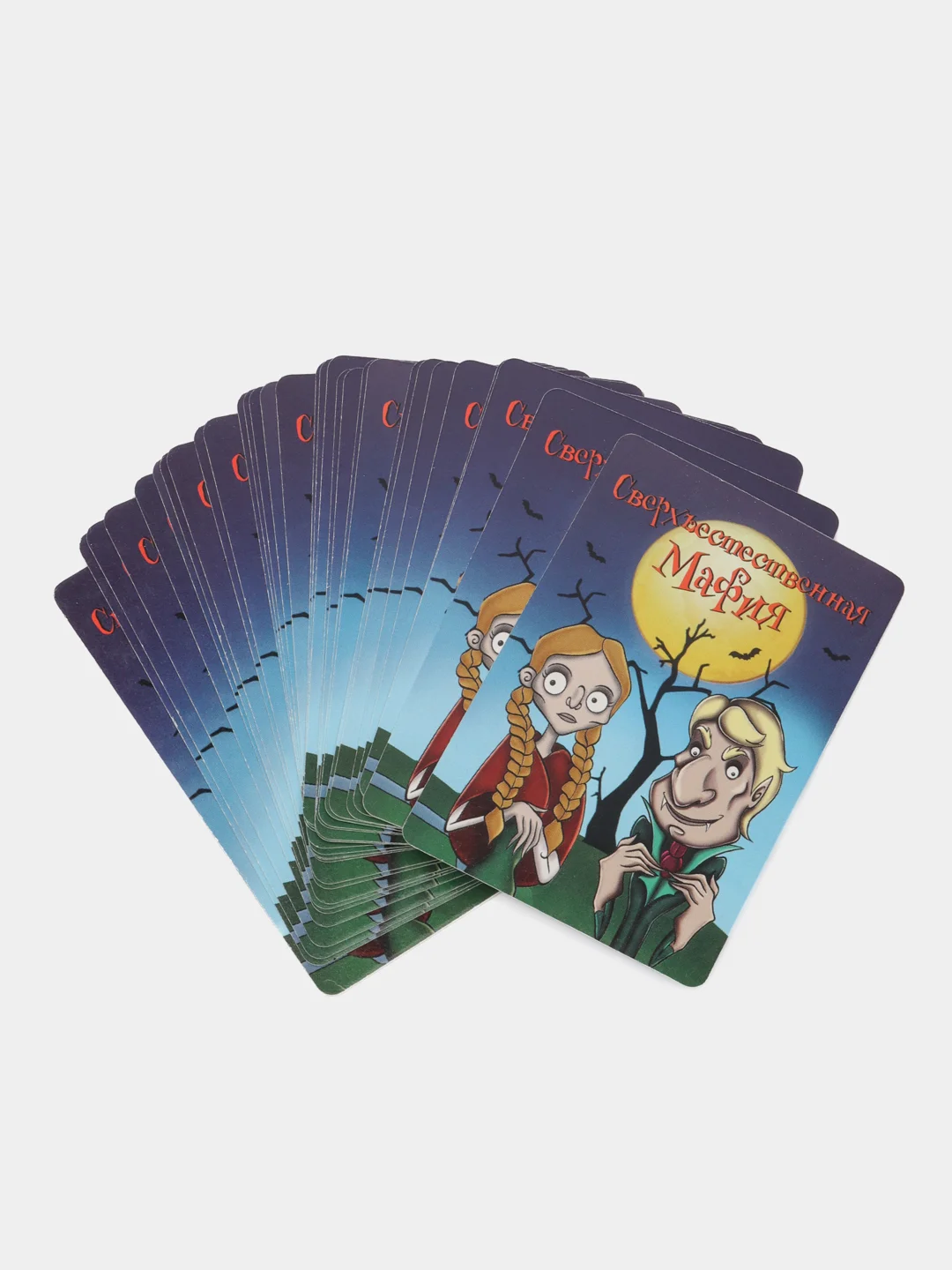 Синий настольная карточная игра "Мафия"
