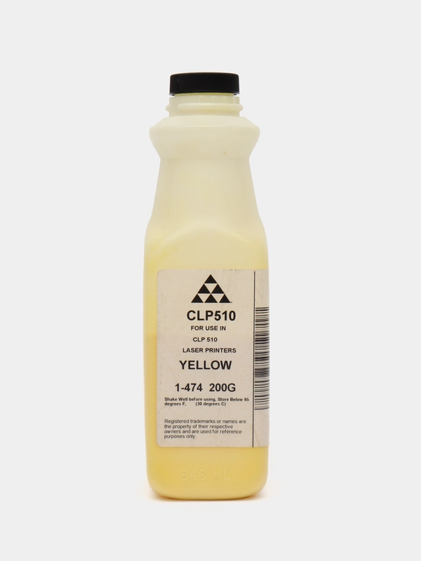 Тонер AQC (1-474) для Samsung CLP-510 Yellow 200г/фл