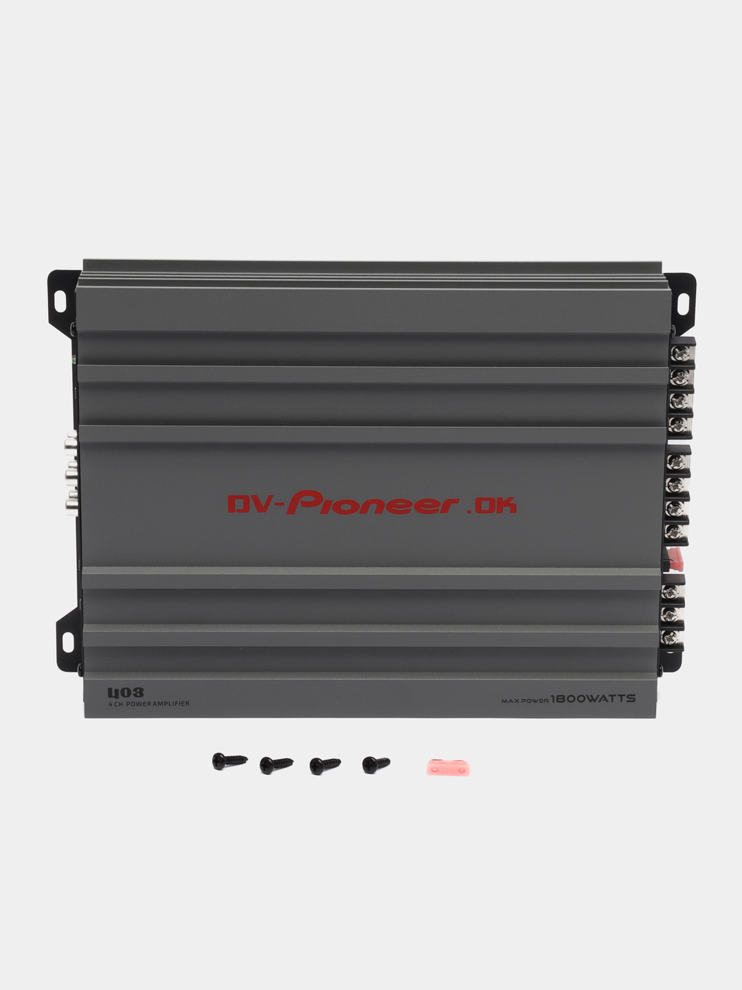 Автомобильный усилитель звука DV-Pioneer.ok 403, 1800 W, 4-х канальный за  5176 ₽ купить в интернет-магазине ПСБ Маркет от Промсвязьбанка