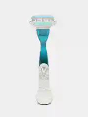 Голубой gillette Venus Smooth женский бритвенный станок, 1 кассета (3 лезвия)