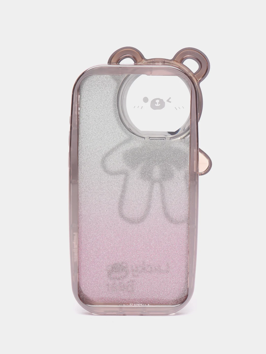 Тёмно-розовый чехол для iPhone 15 Pro Max, 15 Pro, 15, 14, 23, 12, 11, 14 Pro Max, 14 Pro Lucky Bear