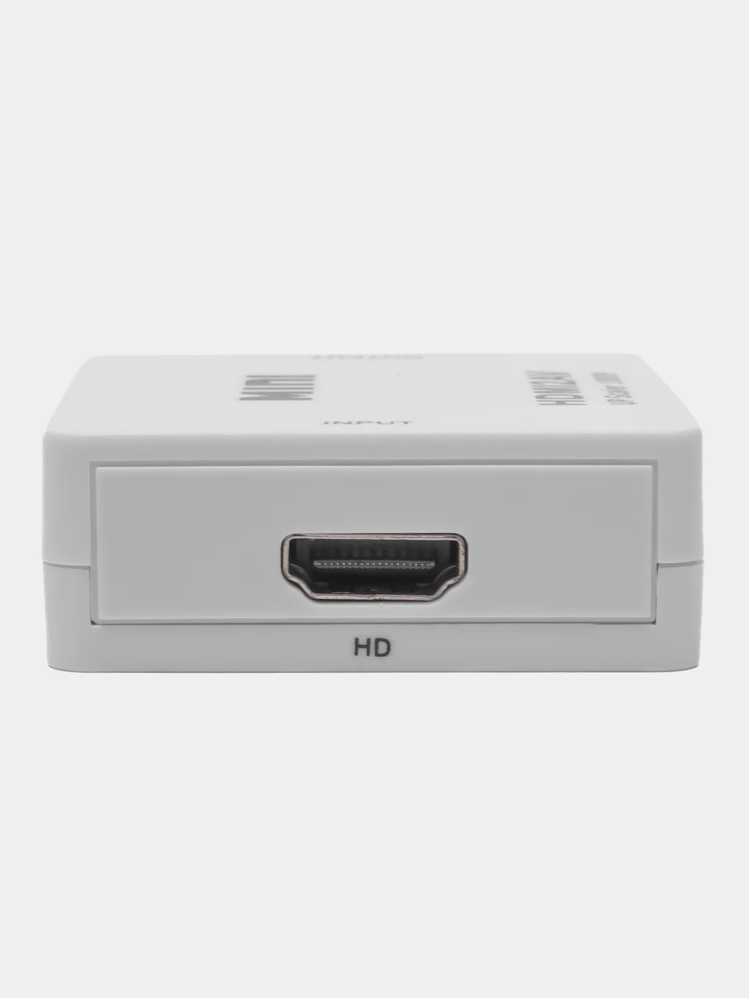 Белый конвертер переходник с Hdmi на AV тюльпан RCA для телевизоров, преобразователь, адаптер