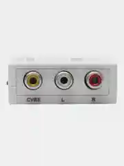 Белый конвертер переходник с Hdmi на AV тюльпан RCA для телевизоров, преобразователь, адаптер