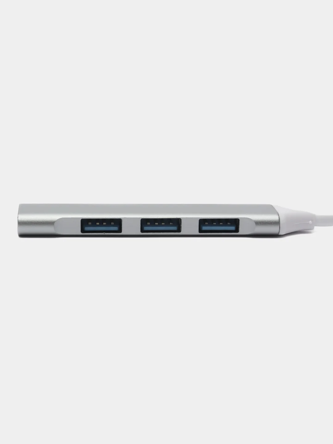 Серый usb-hub 3.0 на 4 порта разветвитель, 3x USB 2.0 + 1 USB 3.0, юсб хаб