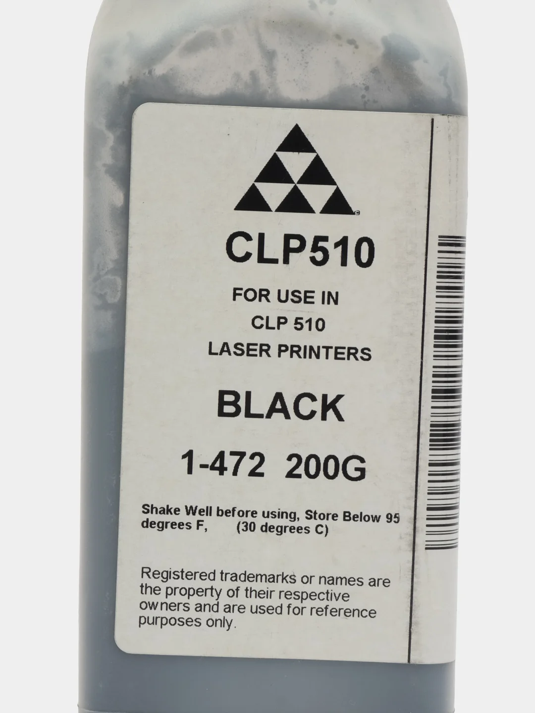 Тонер AQC (1-472) для Samsung CLP-510 Black 200г/фл