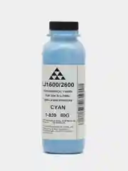 Тонер AQC (1-839) для HP CLJ1600/2600 Cyan 80г/фл