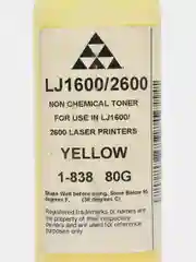 Тонер AQC (1-838) для HP CLJ1600/2600 Yellow 80г/фл