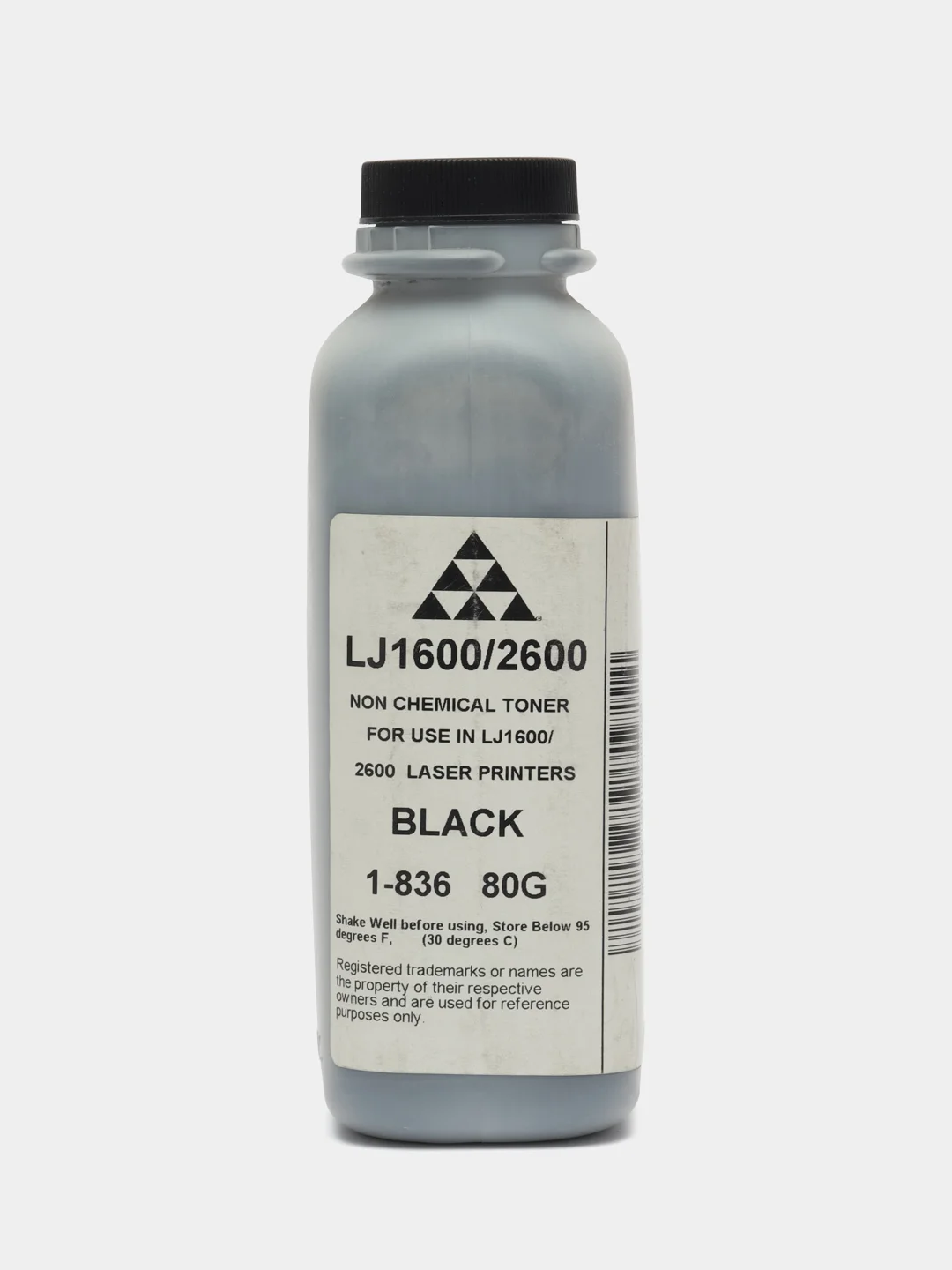 Тонер AQC (1-836) для HP CLJ1600/2600 Black 80г/фл