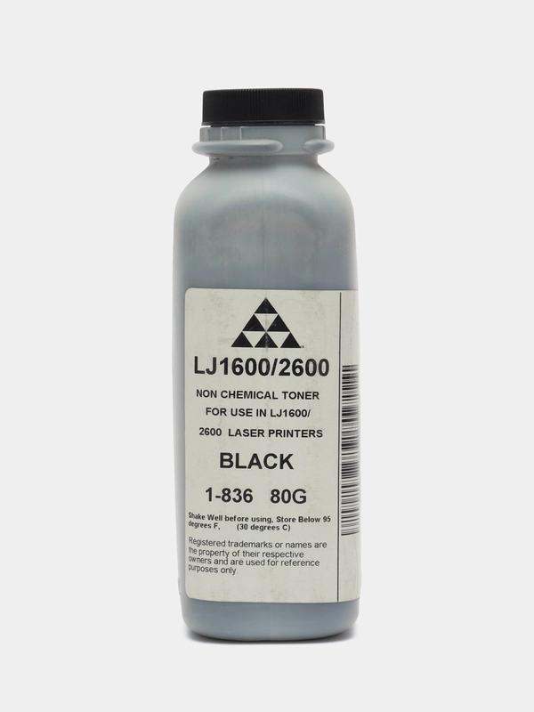 Тонер AQC (1-836) для HP CLJ1600/2600 Black 80г/фл