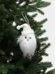 Бежевый новогодние игрушки "Сова"