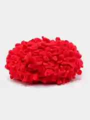 Красный пряжа Alize Puffy Fine 5 штук петельки маленькие