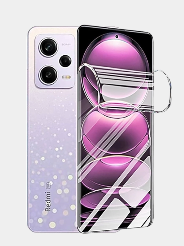 Гидрогелевая плёнка для Xiaomi Redmi Note 12 Pro, Note 12 Pro Plus, Note 12s, Poco X5 Pro