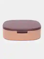 Марсала шкатулка для украшений компактная с зеркалом
