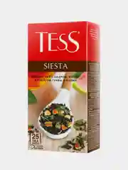 Чай черный Tess Siesta с цедрой гуава-лайм и мятой, 25 пакетиков